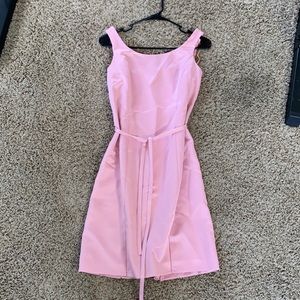Amanda Smith pink dress
